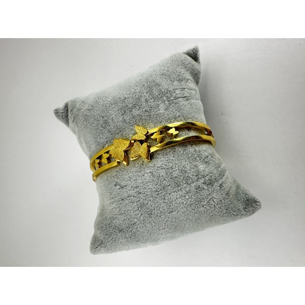 Gold Kelebekli Bileklik